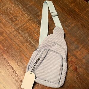 The Corey Corduroy Sling Bag